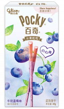 Obrázek k výrobku 6057 - GLICO Pocky Heart Milk & Bruberry 45 g