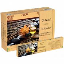 Obrázek k výrobku 3901 - GOLOKA vonné tyčinky skořice 15g