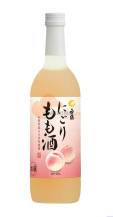 Obrázek k výrobku 7563 - HAKUTSURU Likér Nigori Momoshu 5% alk. 700 ml