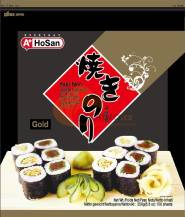 Obrázek k výrobku 6313 - HOSAN Sushi Nori Gold 250g