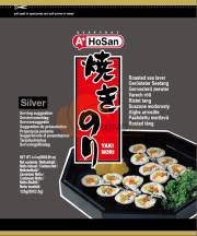 Obrázek k výrobku 6316 - HOSAN Sushi Nori Silver 130g