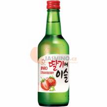 Obrázek k výrobku 2559 - JINRO rýžový soju s příchutí jahody 13% 360ml