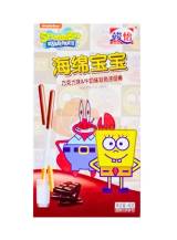 Obrázek k výrobku 7288 - JUNYI Spongebob tyčinky bílé čokolády 48g
