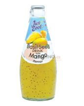 Obrázek k výrobku 6590 - JUS COOL Mangový nápoj s bazalkovými semínky 290ml
