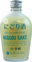 Obrázek k výrobku 2582 - KIZAKURA víno sake Premium Nigori 10% 300ml
