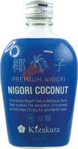 Obrázek k výrobku 2942 - KIZAKURA víno sake Premium Nigori Coconut 10% 300ml