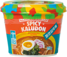 Obrázek k výrobku 2500 - KOREAN STREET inst. polévka Kaludon Spicy v misce 215g