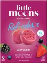Obrázek k výrobku 7453 - LITTLE MOONS Mochi refreshos ovocný sorbet 192g