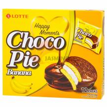 Obrázek k výrobku 5290 - LOTTE Chocopie příchutí bananový 384g