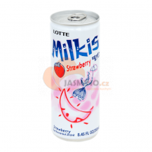 Obrázek k výrobku 4442 - LOTTE Milkis perlivý nápoj jahoda 200ml