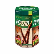 Obrázek k výrobku 5062 - LOTTE PEPERO mandlové a čokoládové tyčinky Multi pack 128g