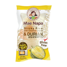 Obrázek k výrobku 6239 - MAE NAPA Dušený lepkavý rýžový dort s kokosovým krémem a durianem 80g