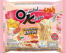 Obrázek k výrobku 6771 - MAMA Instantní nudle, příchuť Carbonara Bacon, Oriental Kitchen 85g