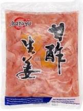 Obrázek k výrobku 5549 - MARUYU nakládaný růžový zázvor 150g