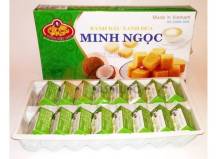 Obrázek k výrobku 7628 - MINH NGOC Zákusky z fazolí mungo s příchutí kokos 300g