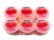 Obrázek k výrobku 4002 - NANACO pudinky z jahodové želatiny 480g