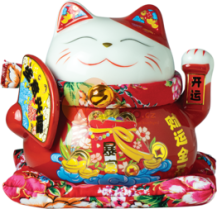 Obrázek k výrobku 7310 - NF JADE TEMPLE Maneki Neko spořitelna s ventilátorem