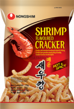 Obrázek k výrobku 2365 - NONGSHIM krevetové chipsy pálivé 75g