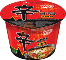 Obrázek k výrobku 2479 - NONGSHIM SHIN instant. nudlová polévka pálivá v misce 114g