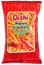 Obrázek k výrobku 7090 - OISHI Krevetový snack pálivý 60g