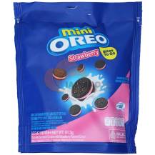 Obrázek k výrobku 6167 - OREO Mini sušenky s jahodovou příchutí 61,3g