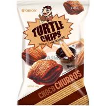 Obrázek k výrobku 7615 - ORION Turtle Chips Čoko Churros 80G