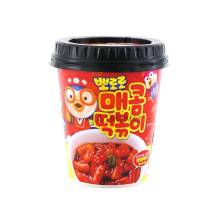 Obrázek k výrobku 6900 - PORORO Instant Cup Topokki Korejský rýžový dort pikantní příchuť 120g