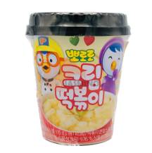 Obrázek k výrobku 6903 - PORORO Instant Cup Topokki Korejský rýžový dort s krémovou příchutí 115g