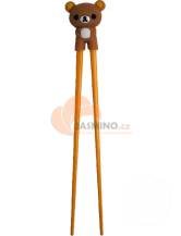 Obrázek k výrobku 7177 - REMO Dětské hůlky s trenérem Panda hnědý