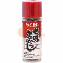 Obrázek k výrobku 4967 - S&B Chilli prášek Sichimi Togarashi 15g