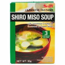 Obrázek k výrobku 2507 - S&B instantní polévka Shiro Miso 30g