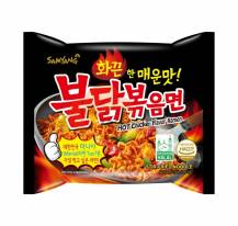 Obrázek k výrobku 3280 - SAMYANG Buldak instant. nudle kuřecí extra pálivá ramen 140g