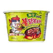 Obrázek k výrobku 6293 - SAMYANG Buldak instant. nudle kuřecí Jjajang miska 105g