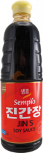 Obrázek k výrobku 2177 - SEMPIO sójová omáčka tmavá Jin S 930ml