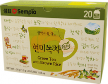 Obrázek k výrobku 2607 - SEMPIO zelený čaj s hnědou rýži 30g