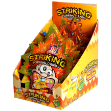 Obrázek k výrobku 7332 - STRIKING Candy Popping - medový citronový čaj - display 15g