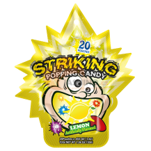 Obrázek k výrobku 7252 - STRIKING Popping Candy - Citronvý čaj - Strip 30g