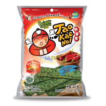 Obrázek k výrobku 7027 - TAOKAENOI chipsy z mořských řas s příchutí Hot-Spicy 32g