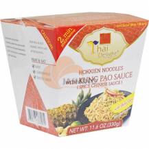 Obrázek k výrobku 5769 - THAI DELIGHT Hokkien nudle s kuřecí kung-pao omáčka 330g