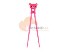 Obrázek k výrobku 4991 - TOKYO DESIGN dětské hůlky Pink 22cm