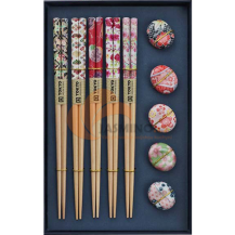 Obrázek k výrobku 6930 - TOKYO DESIGN Hůlky Giftset Mix and Rest - 5 párů