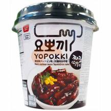 Obrázek k výrobku 5367 - YOPOKKI Instantní rýžové tabulky příchutí Jjajang 120g