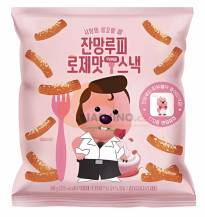 Obrázek k výrobku 7556 - ZANMANG Rose Tteokbokki Chips 80g